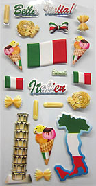 Sticker 3D Italien